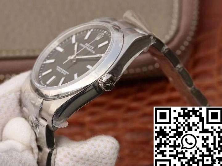 Factory Dial Black Oyster AR 114300 Perpetual Rolex 39mm 0804